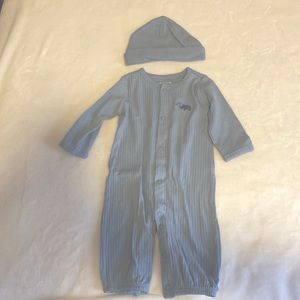 3 month onesie with hat